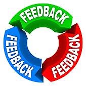 Scheduled feedback without backlogs
