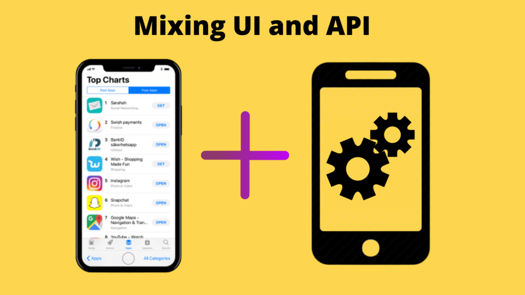 The Value of Mixing UI and API Testing