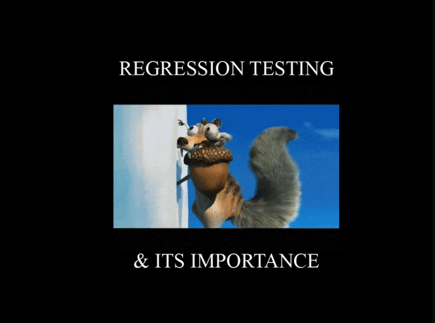 regression test