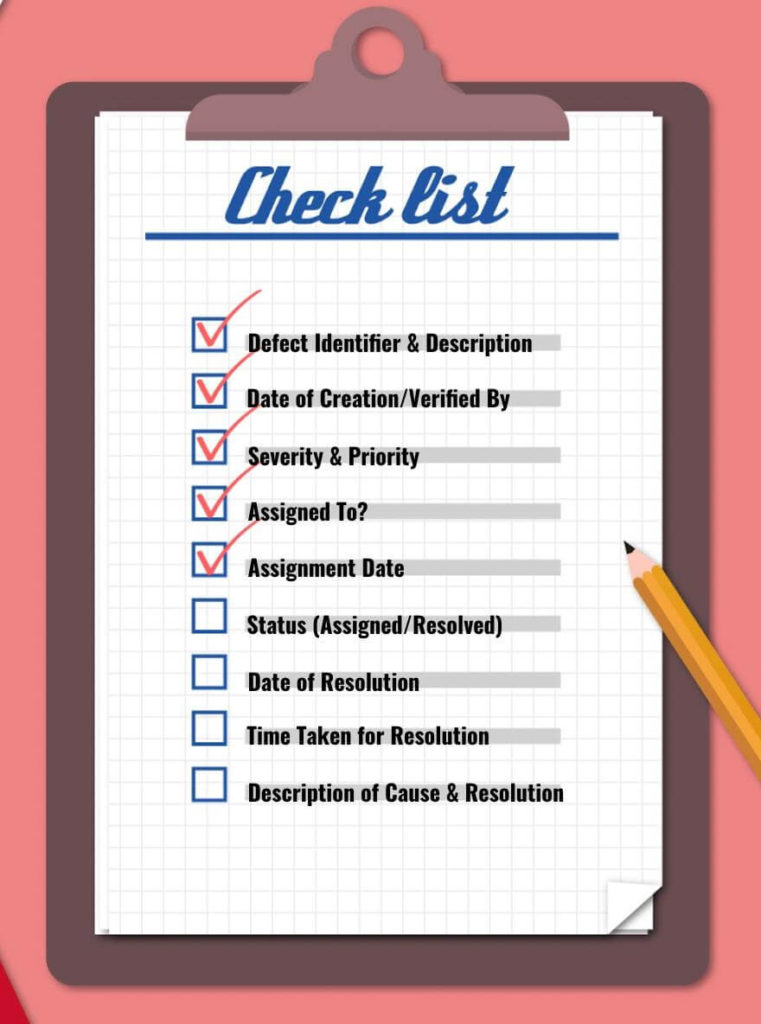 DEFECT TRIAGE checklist