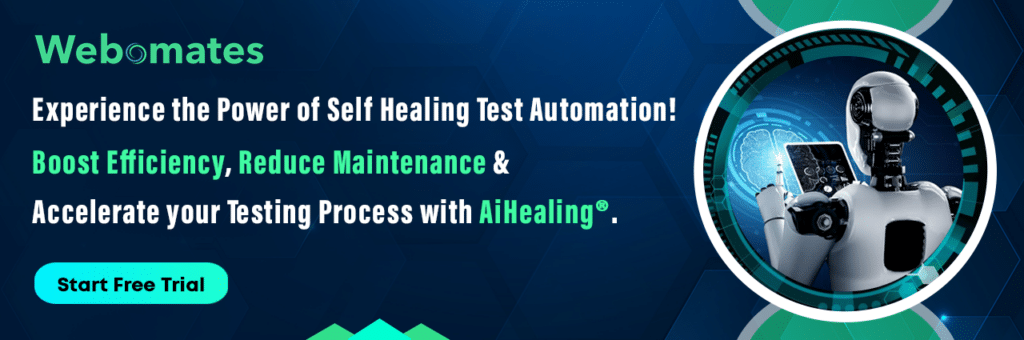 Experience the Power of Self Healing Test Automation - Try Webo.AI