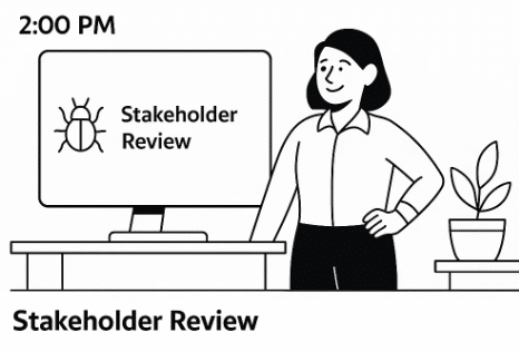 A Day in the Life of a QA Manager Using Webomates CQ - Stakeholder Review